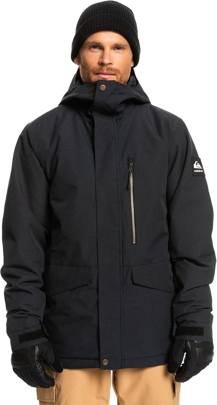 Quiksilver Herren Mission Solid Jk Schneejacke XS TRUE BLACK, XS TRUE BLACK