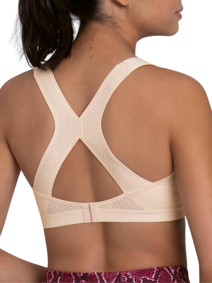 Anita Active Damen Bügelloser Sport-BH X - Back 70A Smart Rose, 70A Smart Rose