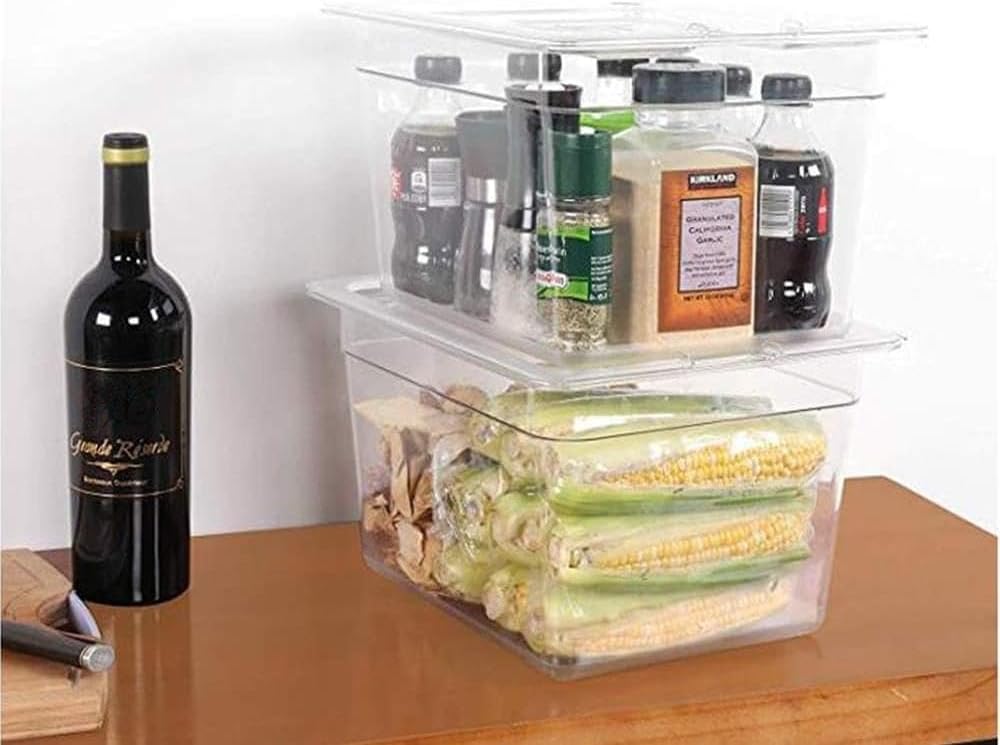 Sous Vide Behälter Mit Deckel, 11L zusammenklappbarer Sous Vide Behälter mit Deckel für Sous Vide Zi