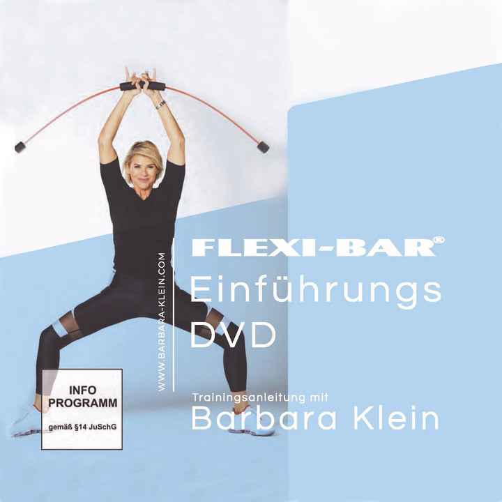 FLEXI-BAR INTENSIV, hochbelastbarer Schwingstab von Flexi-Sports mit Einführungs-DVD und Trainingspl