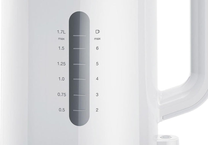 Braun Wasserkocher WK 1100 GR Series1 Schnellkochsystem 2200W 1,7L Grün Weiss Antikalk-Filter mit au