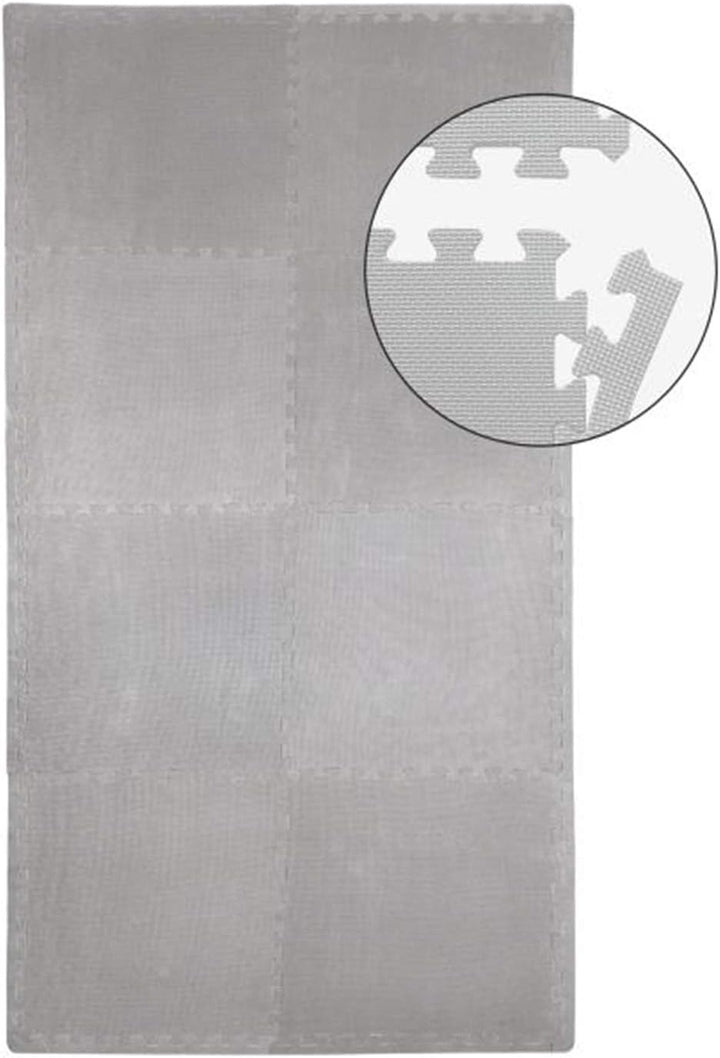 Sporttrend 24® 18 Schutzmatten + 36 Randstücke in schwarz und weiteren Farben 30x30x1 cm | Bodenschu