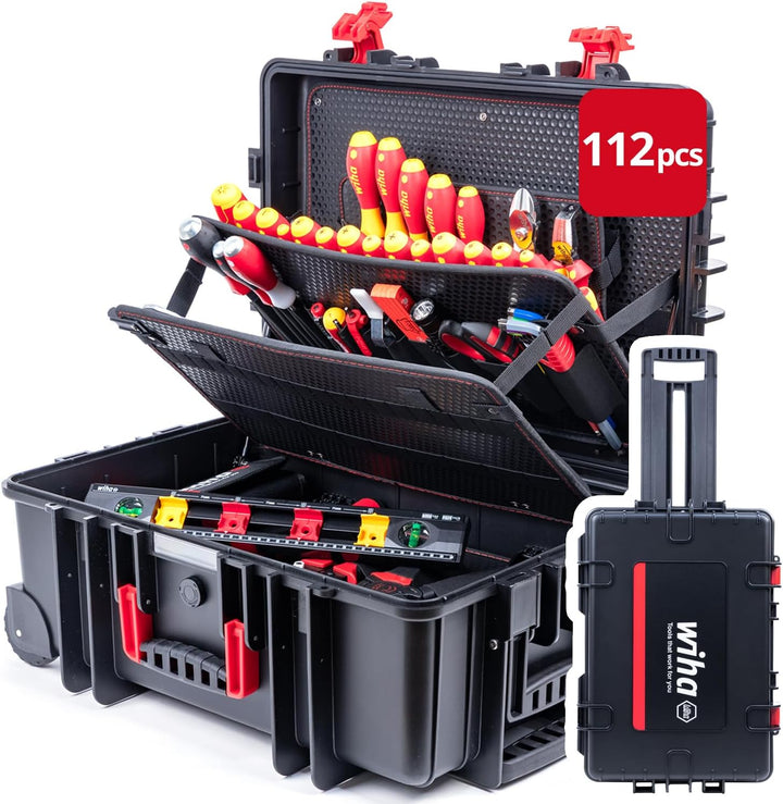 Wiha Werkzeug Set Elektriker Competence XXL II (42069), gemischt 115-tlg. in Koffer