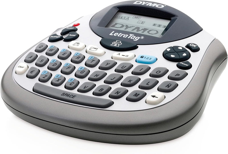 DYMO LetraTag 100T Etikettendrucker Tischgerät QWERTY-Tastatur, Blau