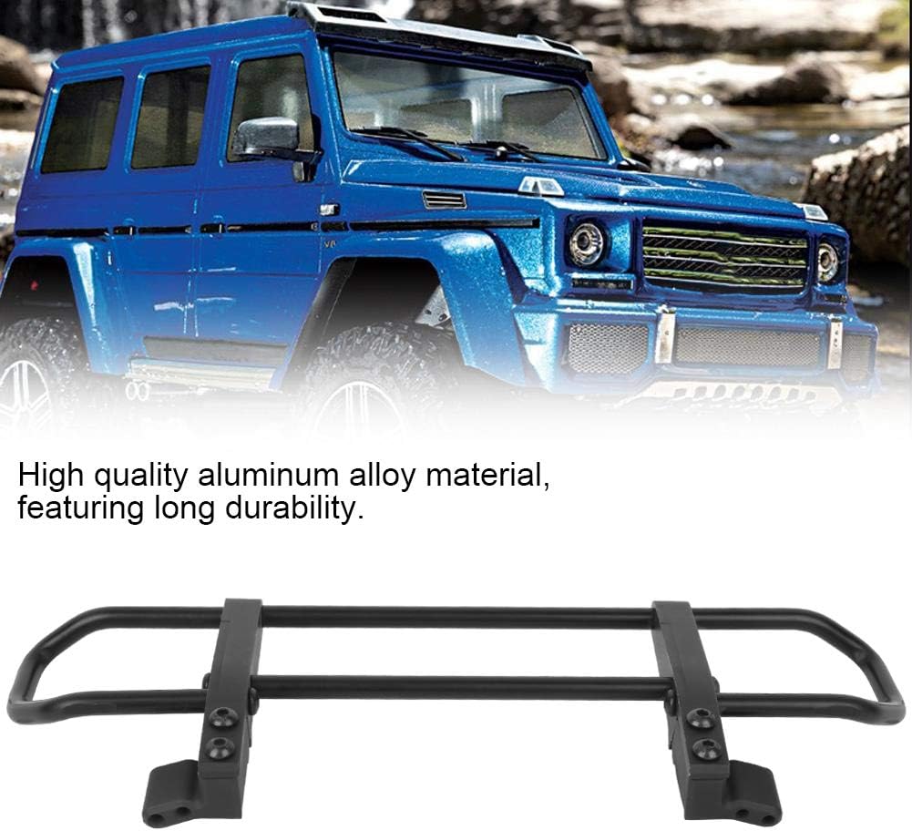 RC Car Frontstossstange, Quick Release Split Aluminiumlegierung Frontstossstange für G500/TRX6 G63 1