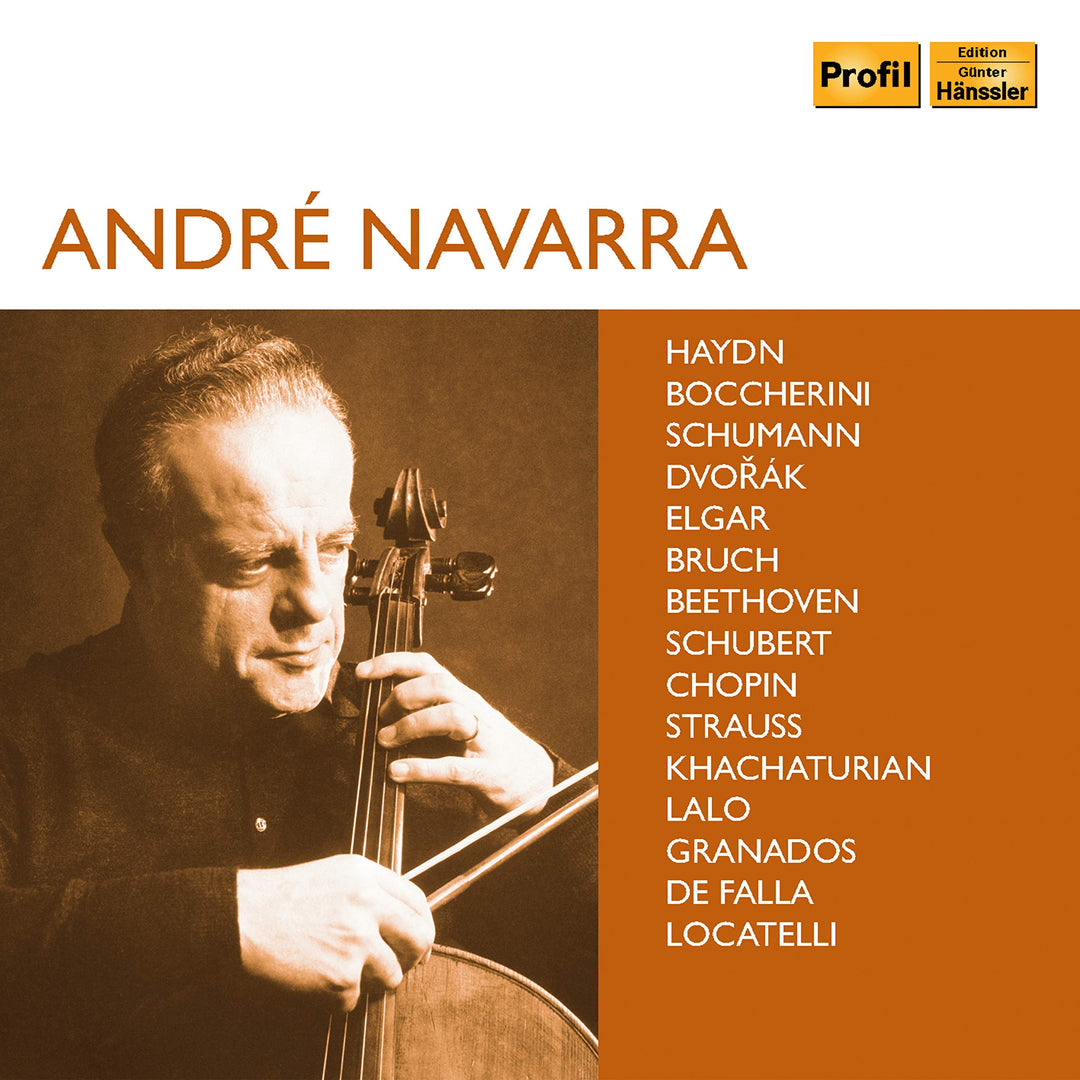 André Navarra Edition, Audio-CD