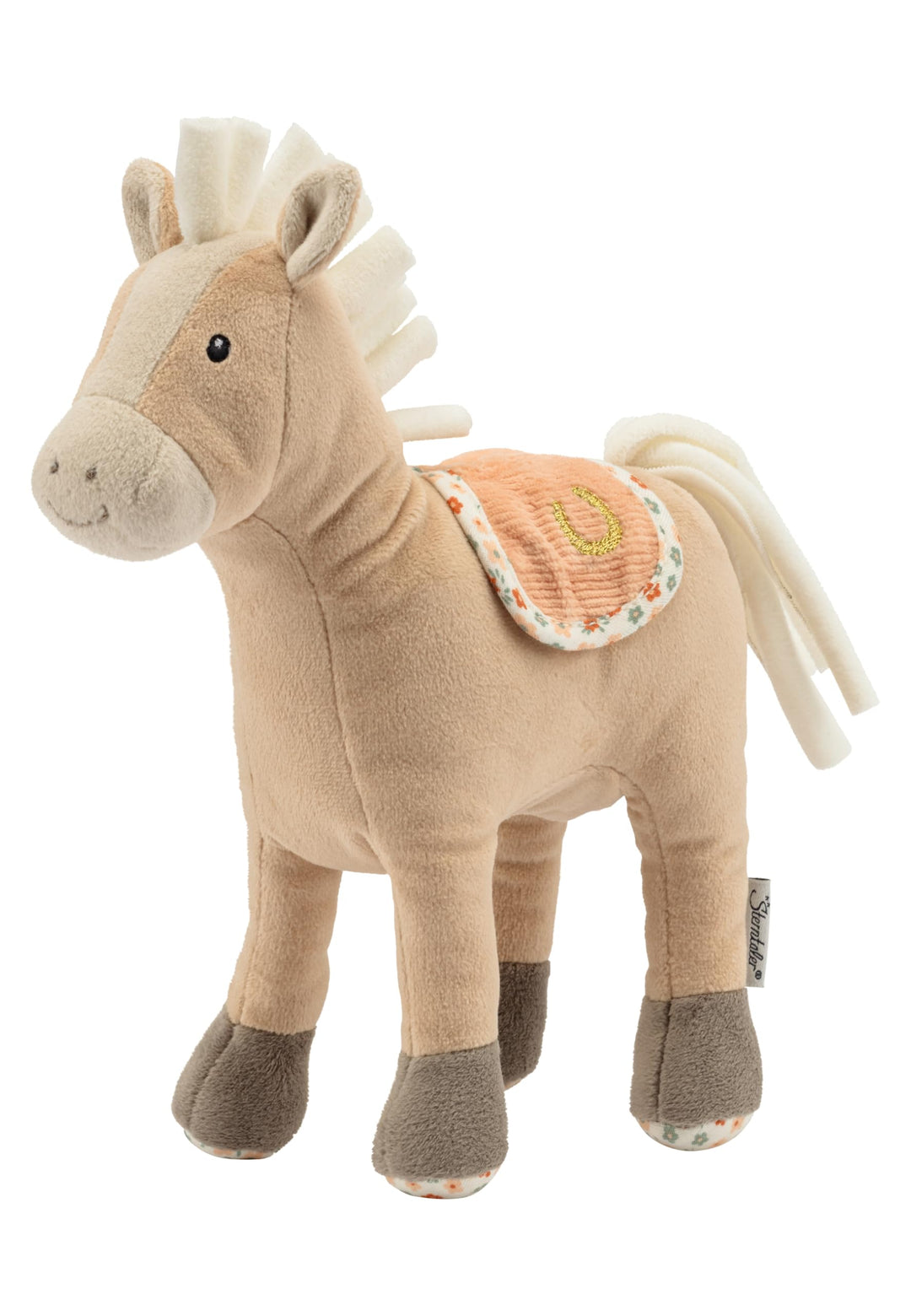 Sterntaler Kuscheltier S Pferd Sunny - Plüschtier aus weichem Stoff - Kinder und Baby Spielzeug gefü