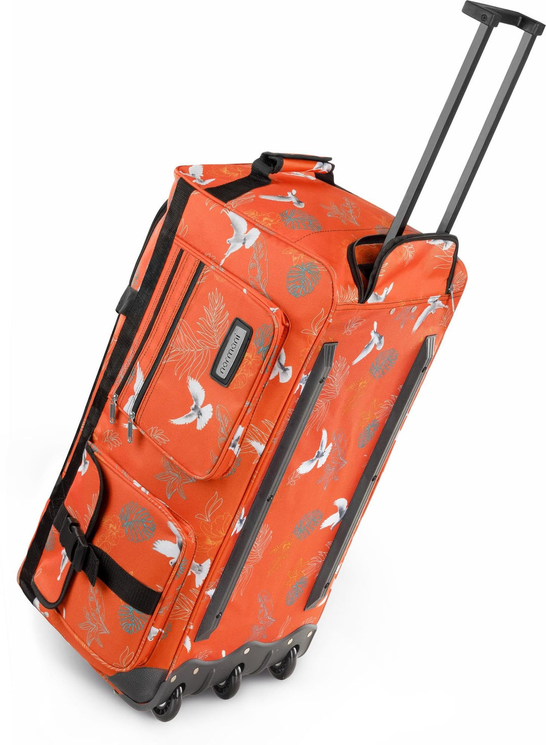 normani Stabile Reisetasche Trolley Big Size XL 80-150 Liter mit 2 Rollen –Robust und wasserabweisen