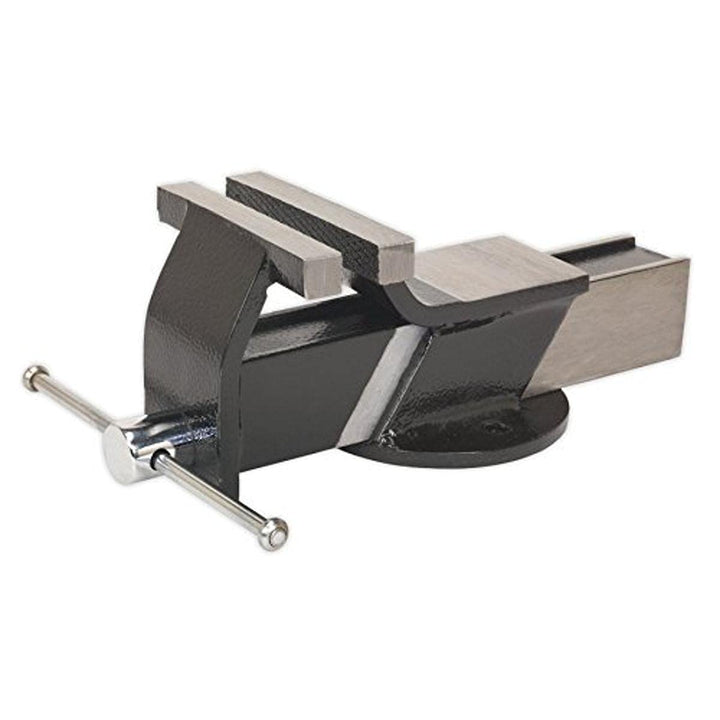 Sealey S01083 Schraubstock aus Stahl, 150 mm, Schwarz 150 mm Schwarz, 150 mm Schwarz