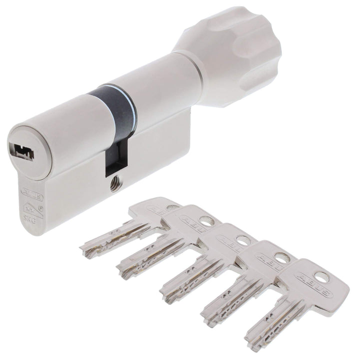ABUS EC550 Profil-Knaufzylinder Länge Z40/K30mm mit 5 Schlüssel