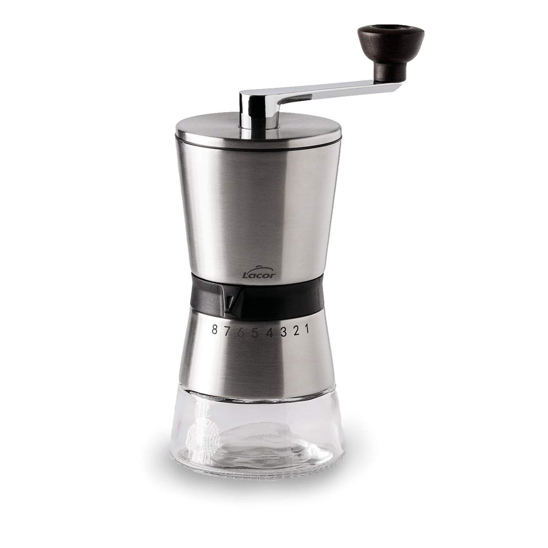 Lacor Kaffeemühle, Edelstahl Gebrauchsanleitung (nicht in deutscher Sprache), Gebrauchsanleitung (ni