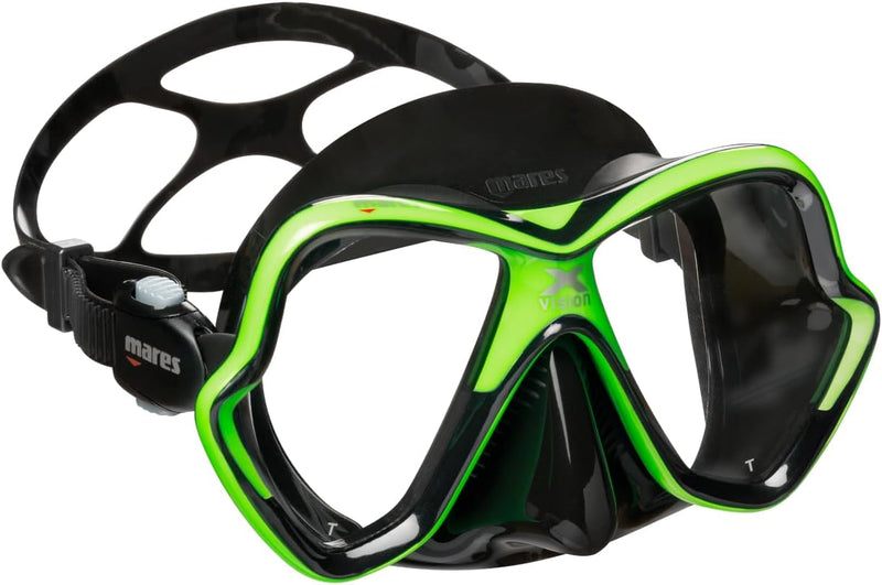 Mares X-Vision Tauchmaske Einheitsgrösse Lime/Black, Einheitsgrösse Lime/Black