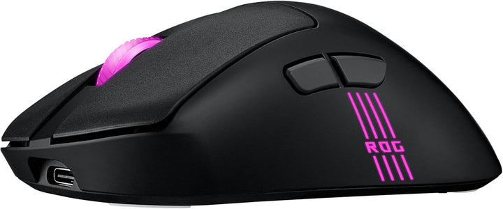 ASUS ROG Keris II Origin Wireless RGB Gaming-Maus (ergonomisch, FPS Esport 65g leicht, ROG AimPoint