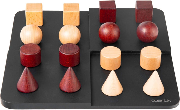 Gigamic | Quantik | Familienspiel | Holzspiel | 2 Spieler | Ab 8+ Jahren | 15 Minuten | Deutsch | Me