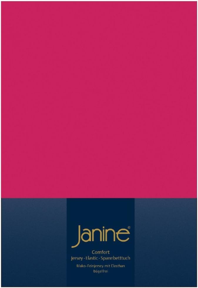 Janine Spannbettlaken Elastic-Jersey Baumwolle/Comfort Elastic 5002, Farbe:hellblau 12, Grösse:100 x