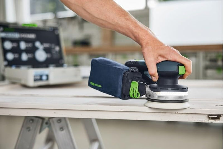 Festool Akku-Exzenterschleifer ETSC 2 125-Basic mit StickFix Schleifteller D:125mm W-HT (weich-HT) i