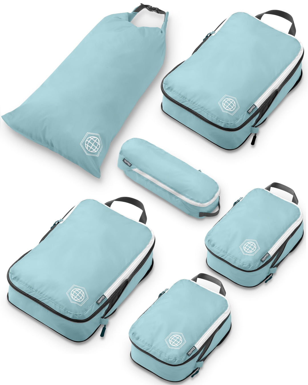 Kompressions-Verpackungswürfel für Reisen – Gepäck- und Rucksack-Organizer, Verpackungswürfel für Kl