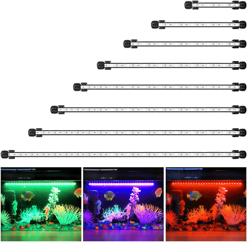 Aquarium Beleuchtung, GreenSun LED Aquarium Leuchte mit Fernbedienung, RGB Multicolor, IP68 wasserdi