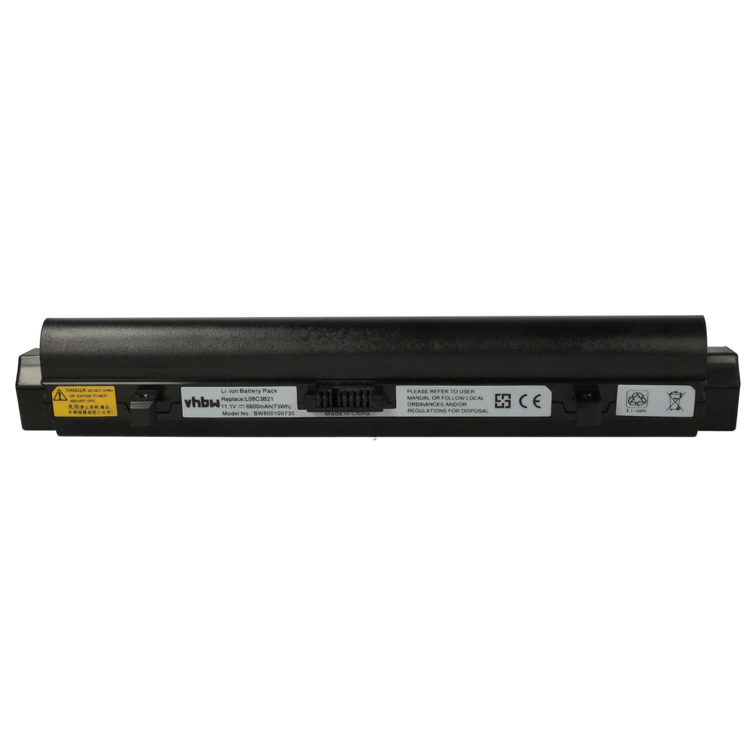 vhbw Akku kompatibel mit Lenovo IdeaPad M10, S10, S10e, S12, S9, S9e Sub-Notebook Laptop Ersatz für