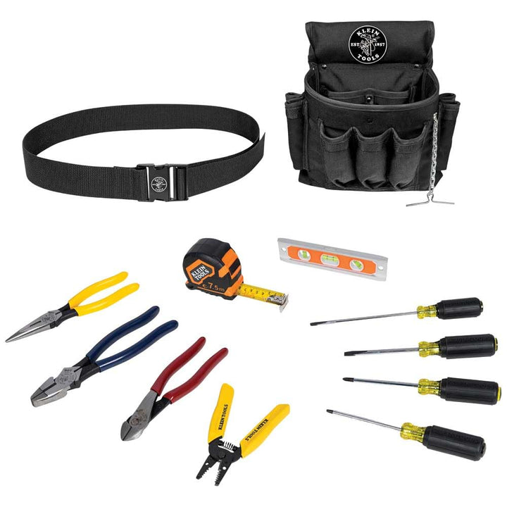 Klein Tools 92003 Elektriker Werkzeug Set, 12-teilig