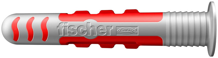 fischer 561385 Feucht & Aussen, Dübelbox, 130-teilig mit Edelstahlschrauben & DUOPOWER & DUOSEAL, Se