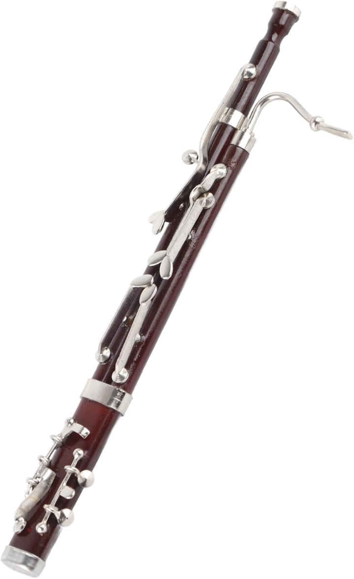 17cm Miniatur Fagott Modell Mini Musikinstrument Dekor Puppenhaus Modell Home Decoration Geschenk