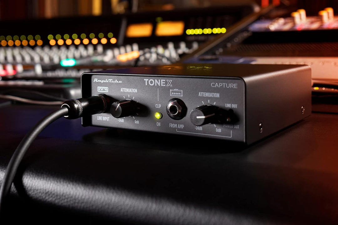 IK Multimedia TONEX Capture, Drei Zubehörteile in einem: Tone Modeling, Verstärker-Aufnahmebox, Re-A