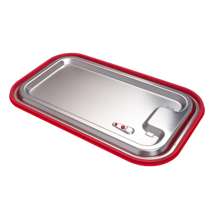 GN-Deckel 1/1 mit Silikon-Dichtung - mit Loch zur Rückbelüftung - spülmaschinenfest - Hitzebeständig