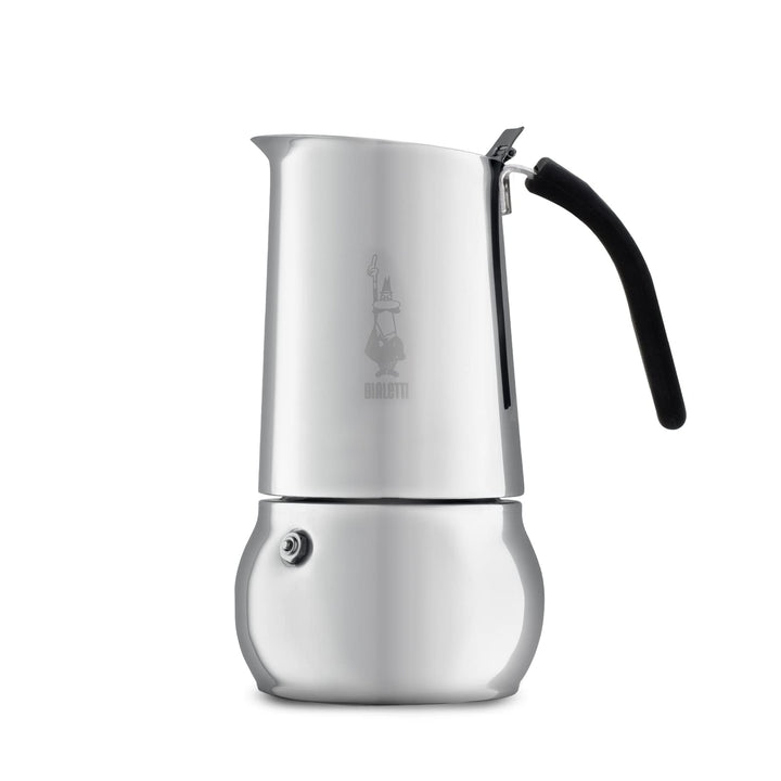 Bialetti 4885 0004885/CN Espressokocher, Aluminium, silber, 10 Tassen 10 Tassen Single