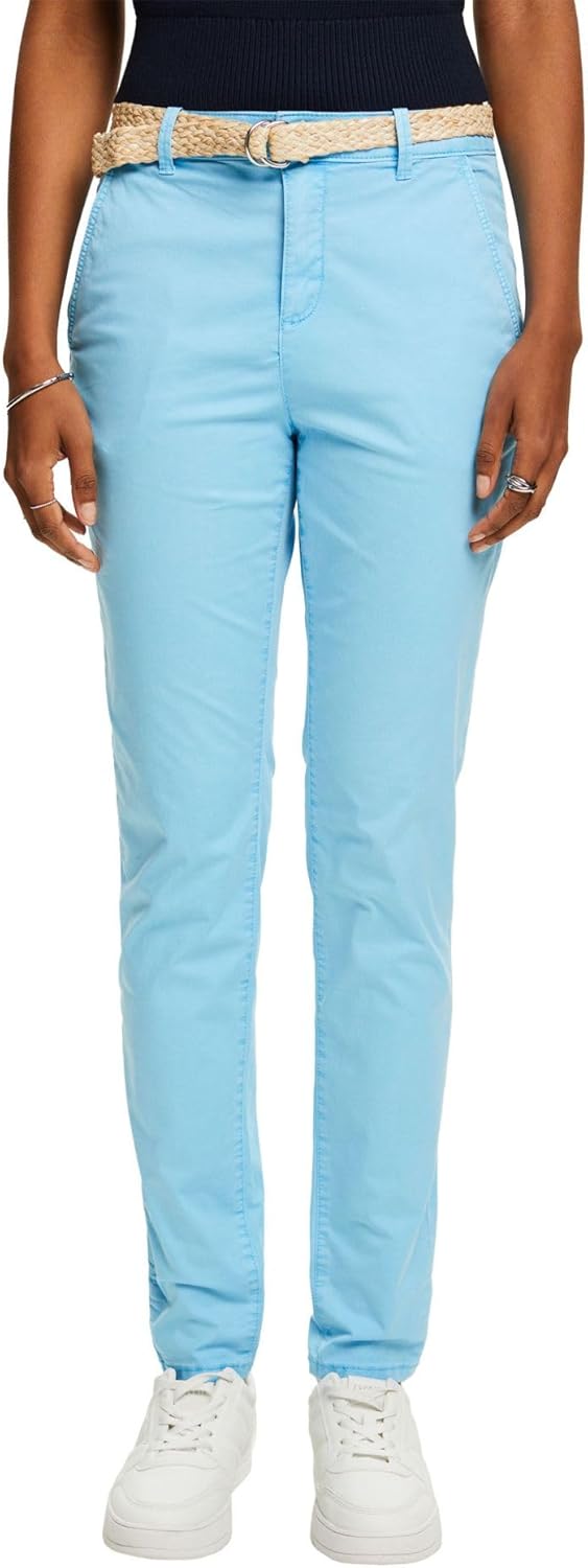 ESPRIT Damen Hose 014ee1b328 30W / 26L 480/Light Turquoise, 30W / 26L 480/Light Turquoise