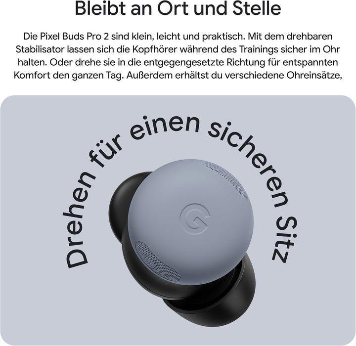 Google Pixel Buds Pro 2 - Wireless Earbuds with Active Noise Cancellation – Bluetooth Headphones - P