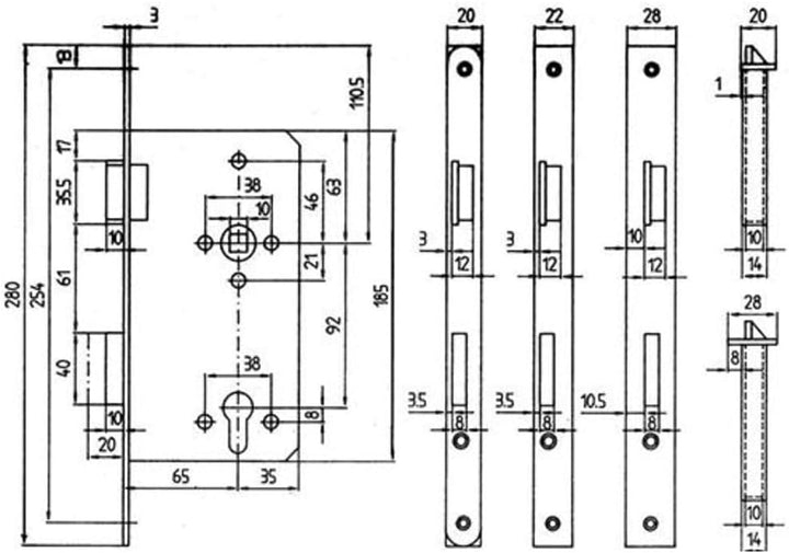 HT-SCHLOSS 65/10 -ST-1290PZW.RECHTS