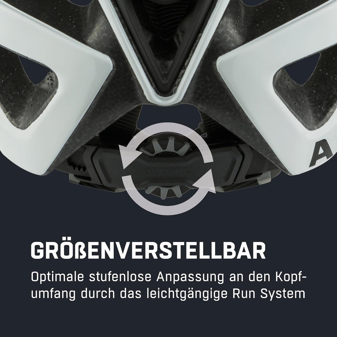 Alpina Ravel Helm weiss white gloss 51-56 cm, white gloss 51-56 cm