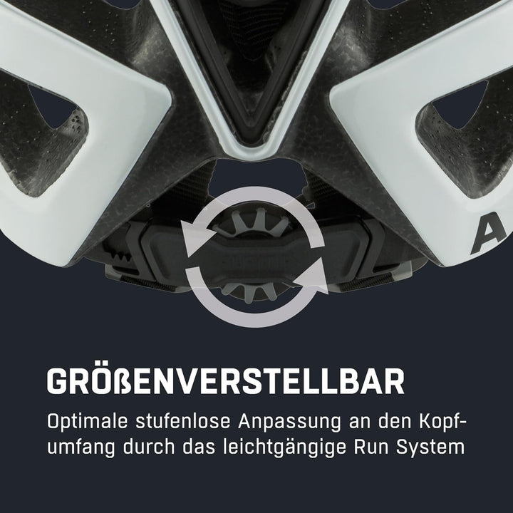 Alpina Ravel Helm weiss white gloss 51-56 cm, white gloss 51-56 cm