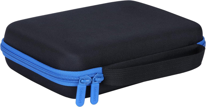 Hart Tasche Hülle Etui für GiiKER Smart Sudoku Puzzle Spiele (Schwarzer + Blauer Reissverschluss), S