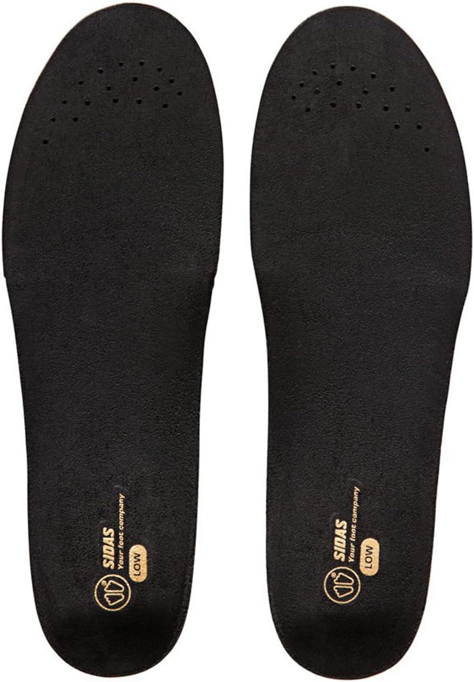 Sidas 3Feet Slim Low Einlegesohlen/Sports, Schwarz/Grün, S