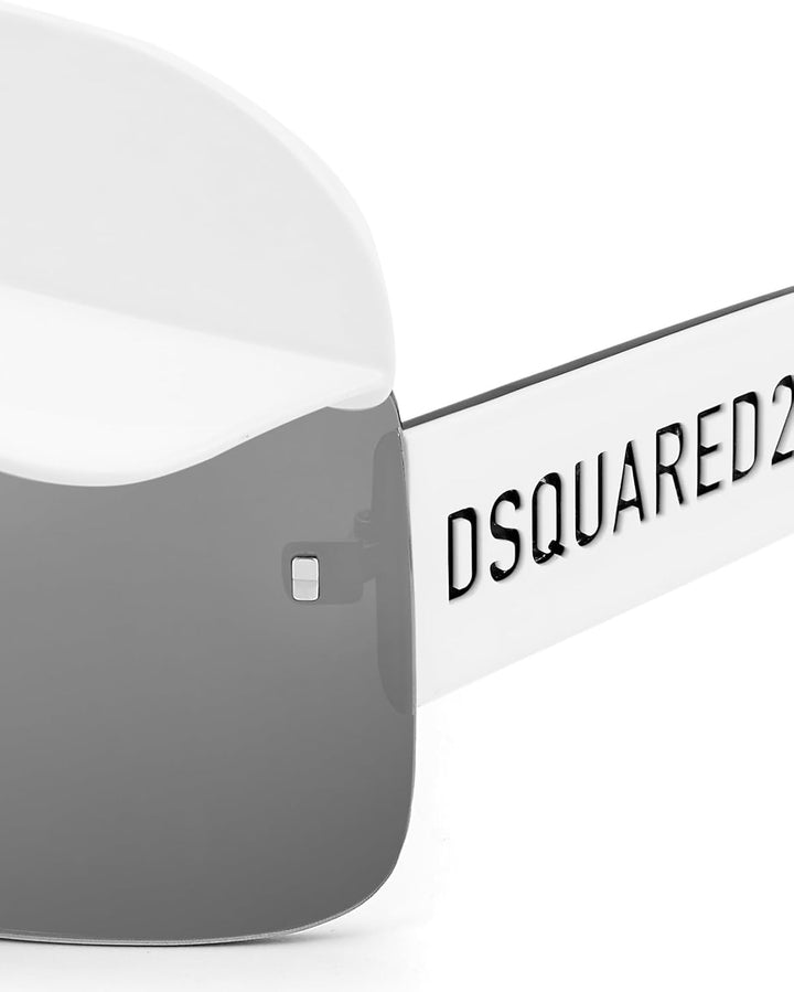 DSQUARED2 ICON Unisex Icon 0001/s Sunglasses, VK6/T4 White, 99