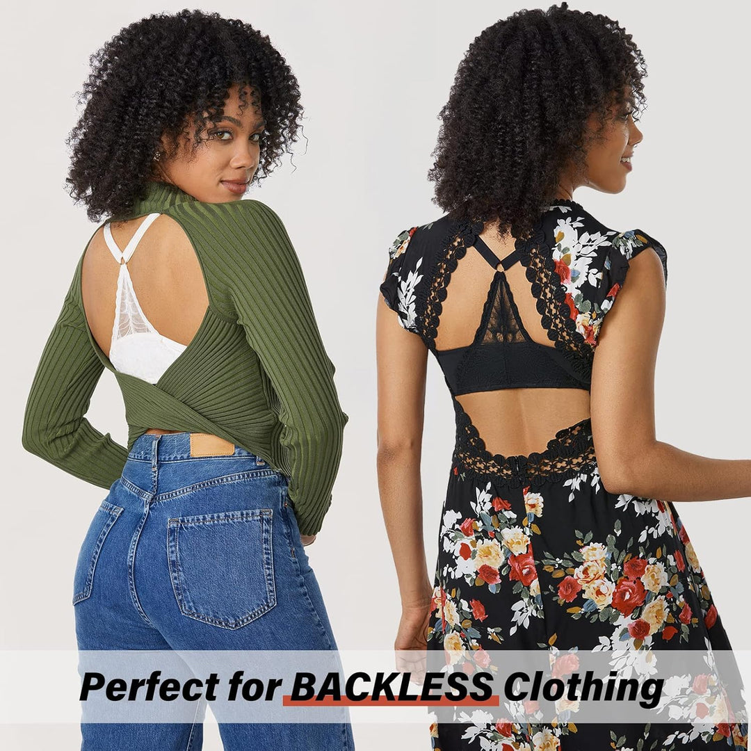AISILIN BH Damen mit Bügel Vorderverschluss Racerback Spitze ohne Polster Grosse Grössen 75C Schwarz