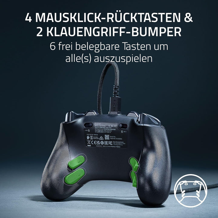 Razer Wolverine V3 Tournament Edition 8K PC - Kabelgebundener E-Sport-Controller für PC (8K Hz Hyper