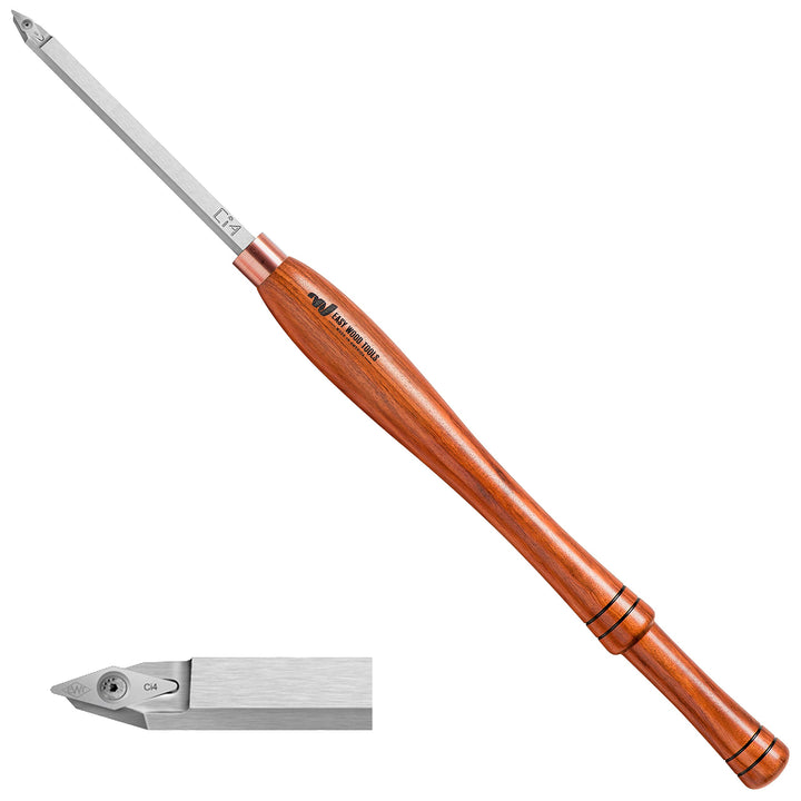 Easy Wood Tools Pro Detailer (3700) Austauschbarer, professioneller Hartmetalleinsatz-Holzschaber mi