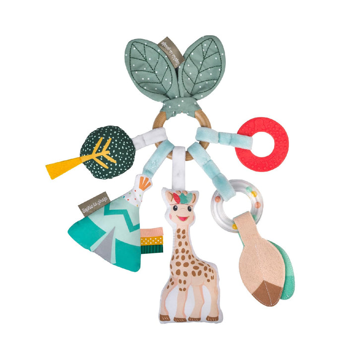 Sophie la Girafe - Aktivitätsring Erlebnisspiele – Verschiedene Materialien, Texturen und Farben – f