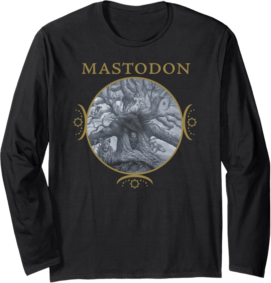 Mastodon – Hushed and Grim Crescents Cover Langarmshirt