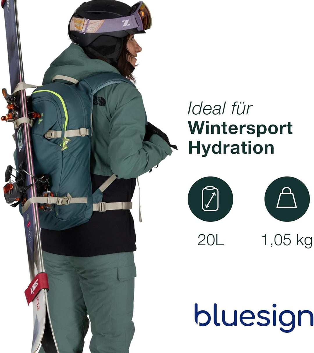Osprey Glade Unisex Mochila para nieve Cascade Blue O/S - Capacity 20L, Cascade Blue O/S - Capacity