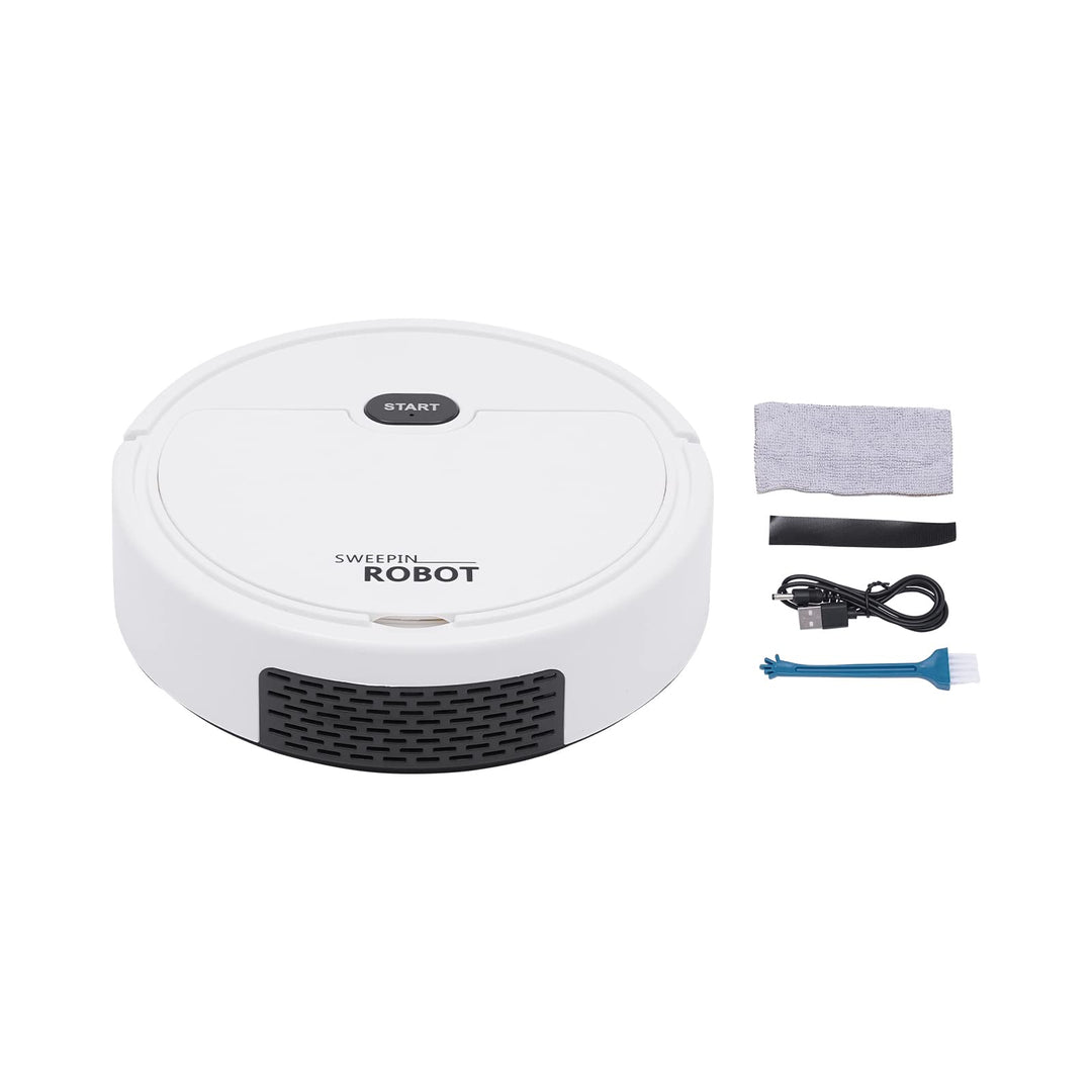 3-In-1 Roboter Staubsauger | 500pa Saugroboter Kehrroboter | 30mins Automatische Roboterstaubsauger