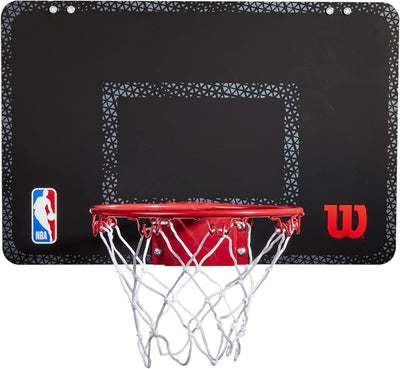 Wilson Unisex-Adult NBA Team Mini Hoop Basketball Einheitsgrösse Schwarz, Einheitsgrösse Schwarz