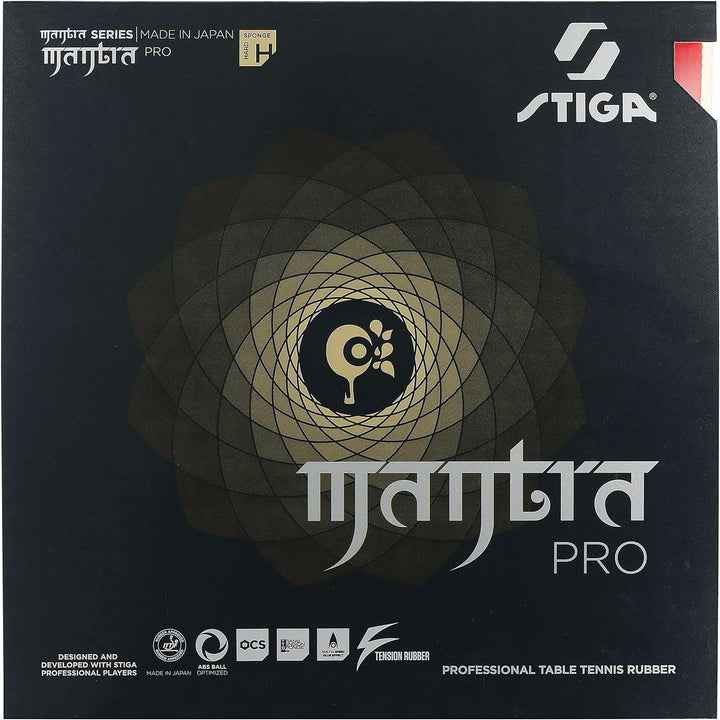 Stiga Tischtennisbelag Mantra Pro H Rot, Rot