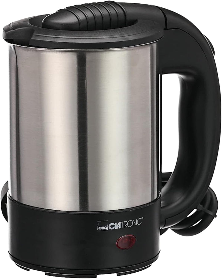 Clatronic® Wasserkocher mit 0,5L Füllmenge | Wasserkocher klein ideal für unterwegs | Reisewasserkoc