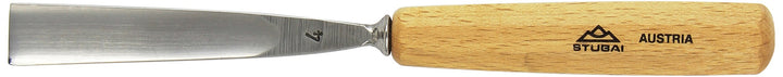 Stubai Stechbeitel lang poliert, Form 4, 20 mm, 550420