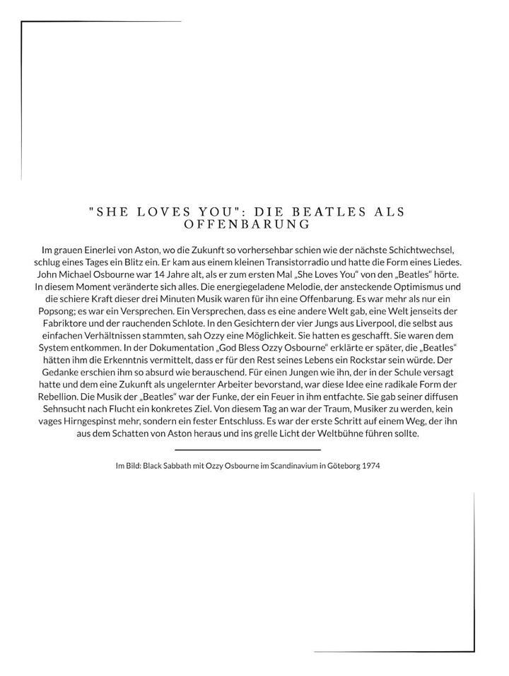 Das Leben von Ozzy Osbourne: Der Fürst der Finsternis. Komplett in Farbe, Taschenbuch