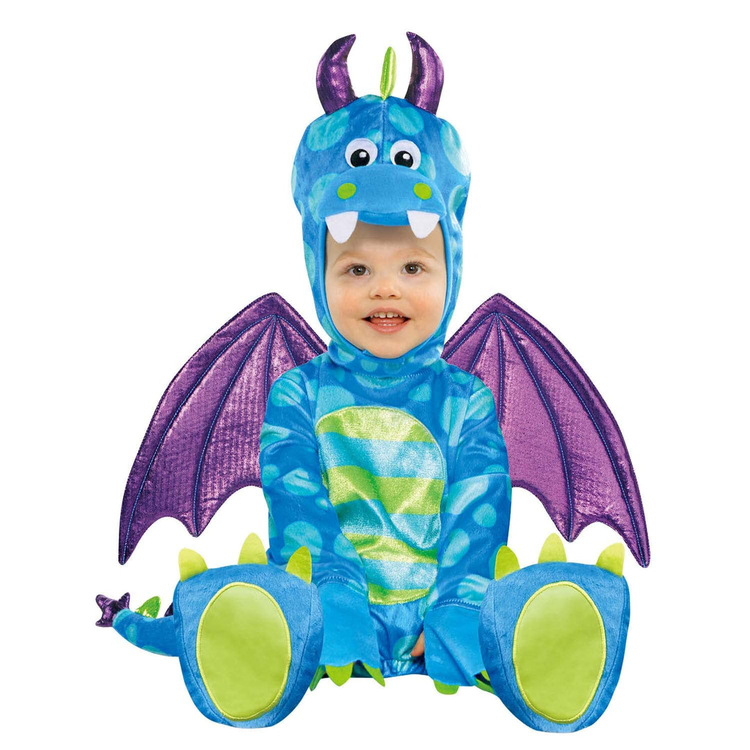 amscan Kinder Kleiner Drache kostüm für Kinder Jungen 2-3 Jahre, 2-3 Jahre